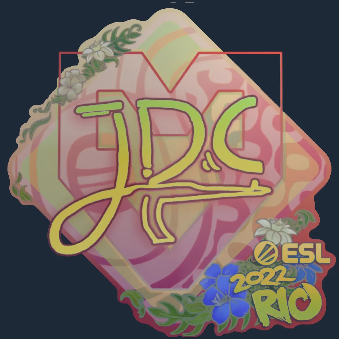 Sticker | JDC (Holo) | Rio 2022