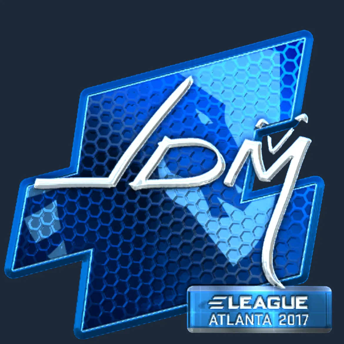 Sticker | jdm64 (Foil) | Atlanta 2017