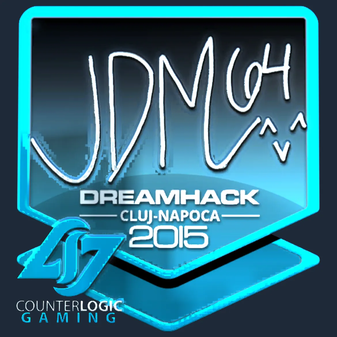 Sticker | jdm64 (Foil) | Cluj-Napoca 2015