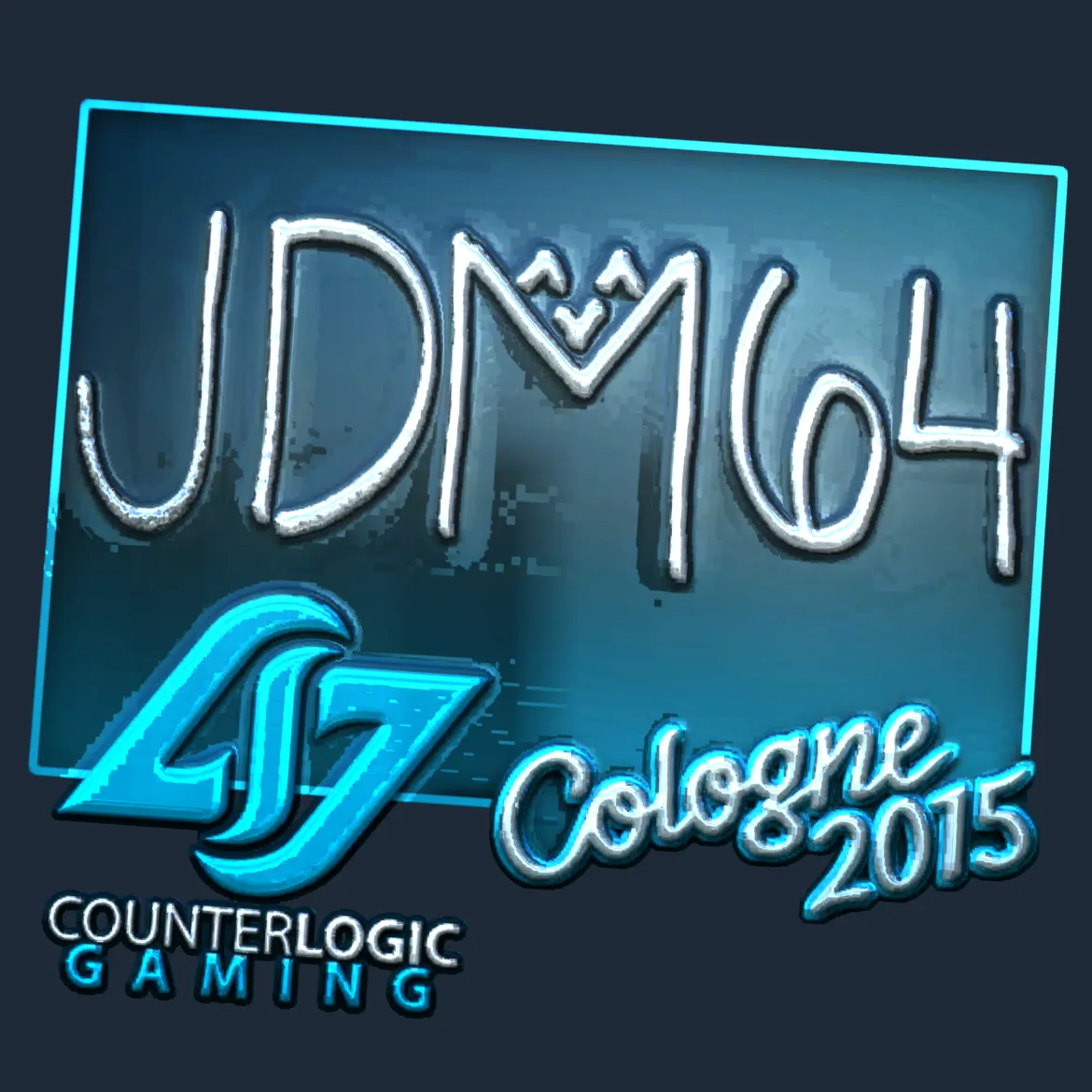 Sticker | jdm64 (Foil) | Cologne 2015