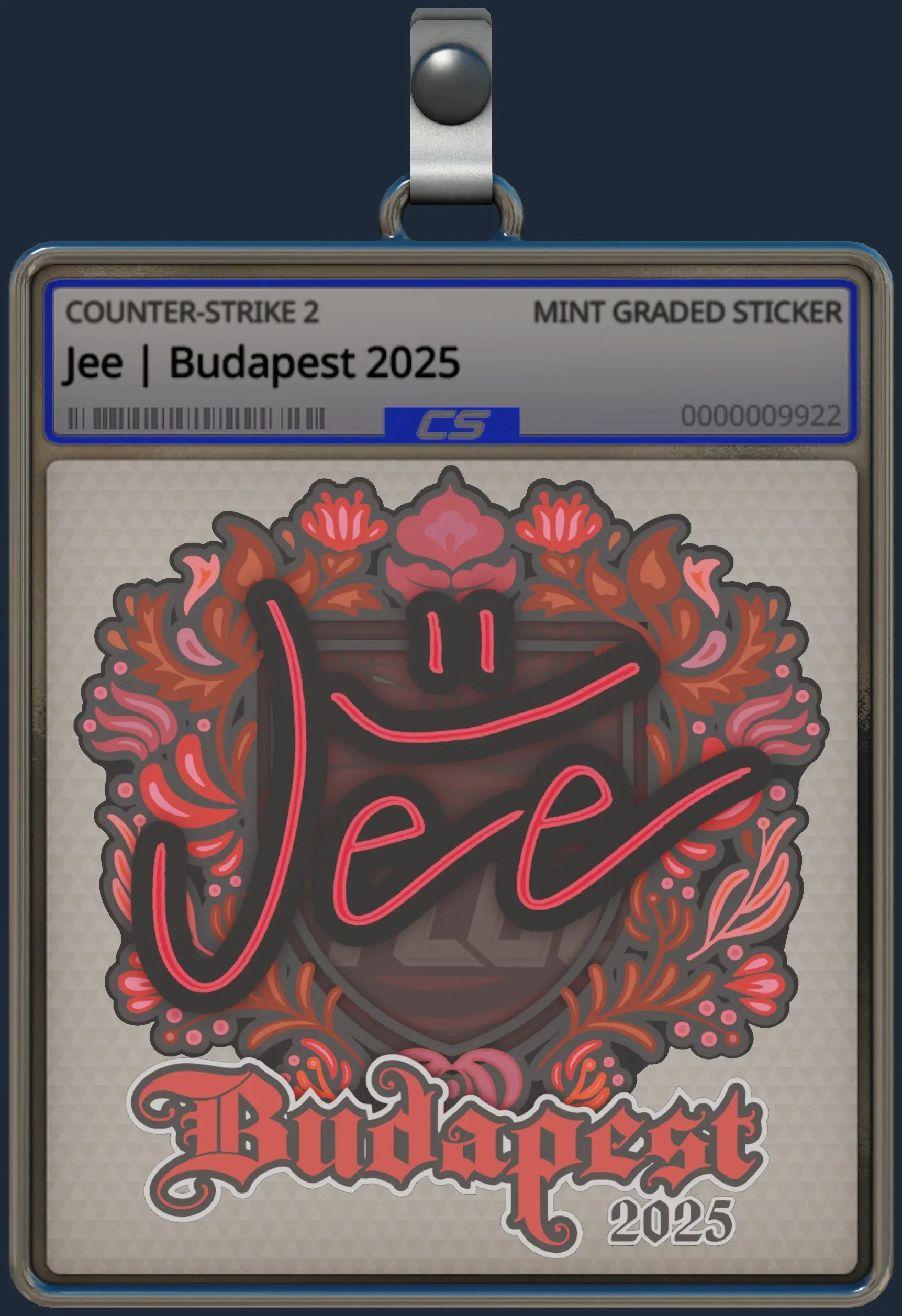 Sticker | Jee | Budapest 2025 Sticker | Jee | Budapest 2025