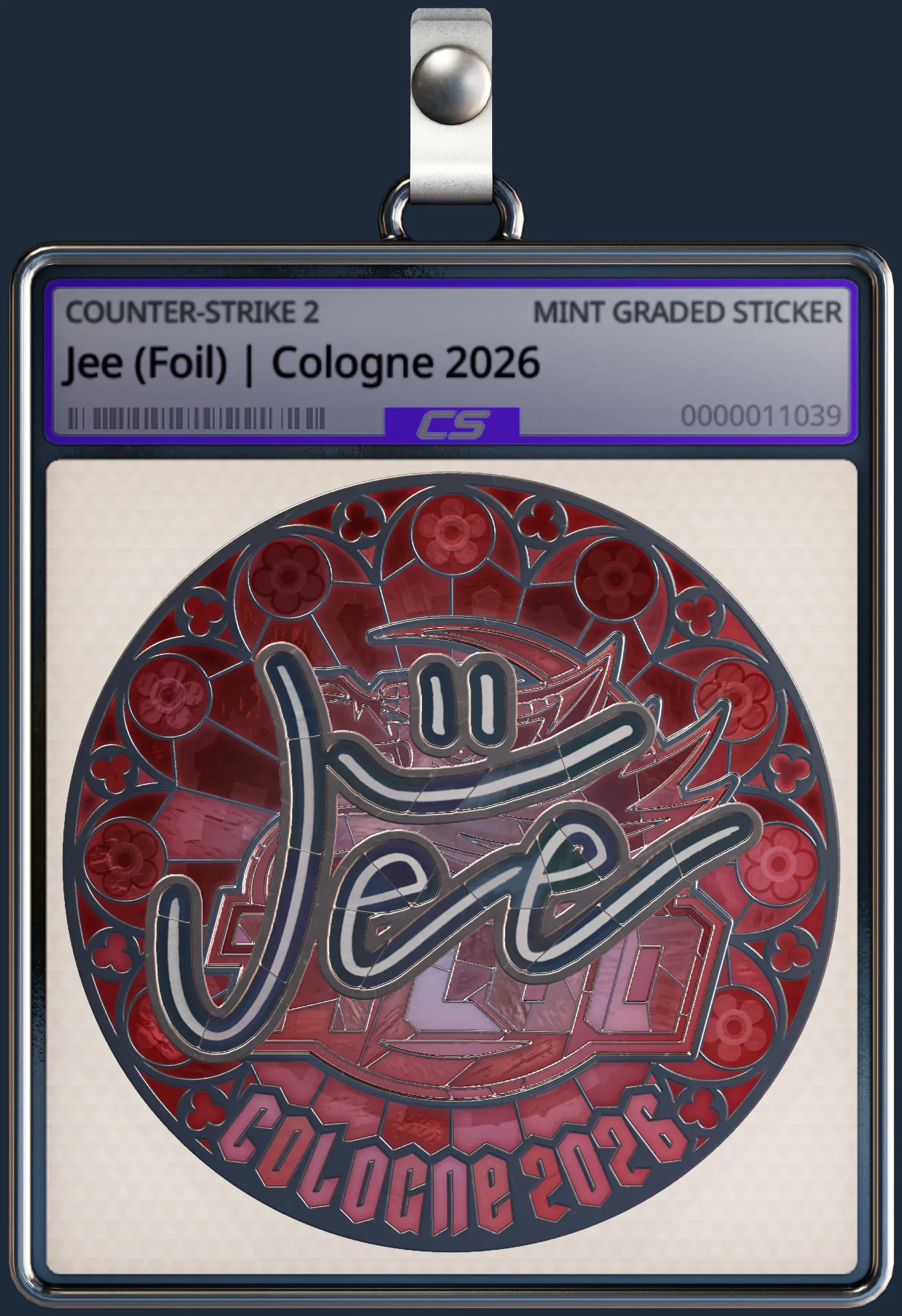 Sticker | Jee (Foil) | Cologne 2026