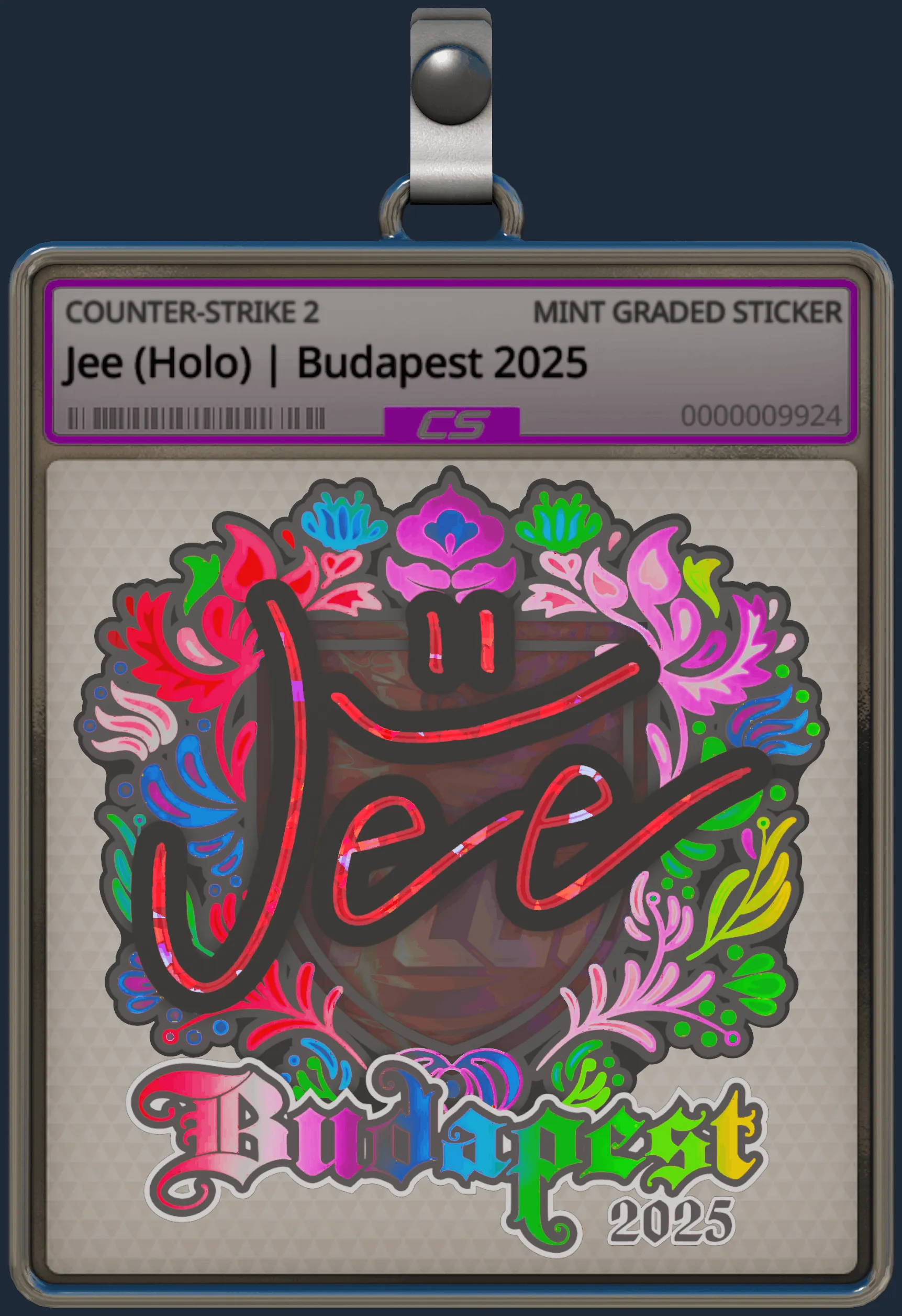 Sticker | Jee (Holo) | Budapest 2025