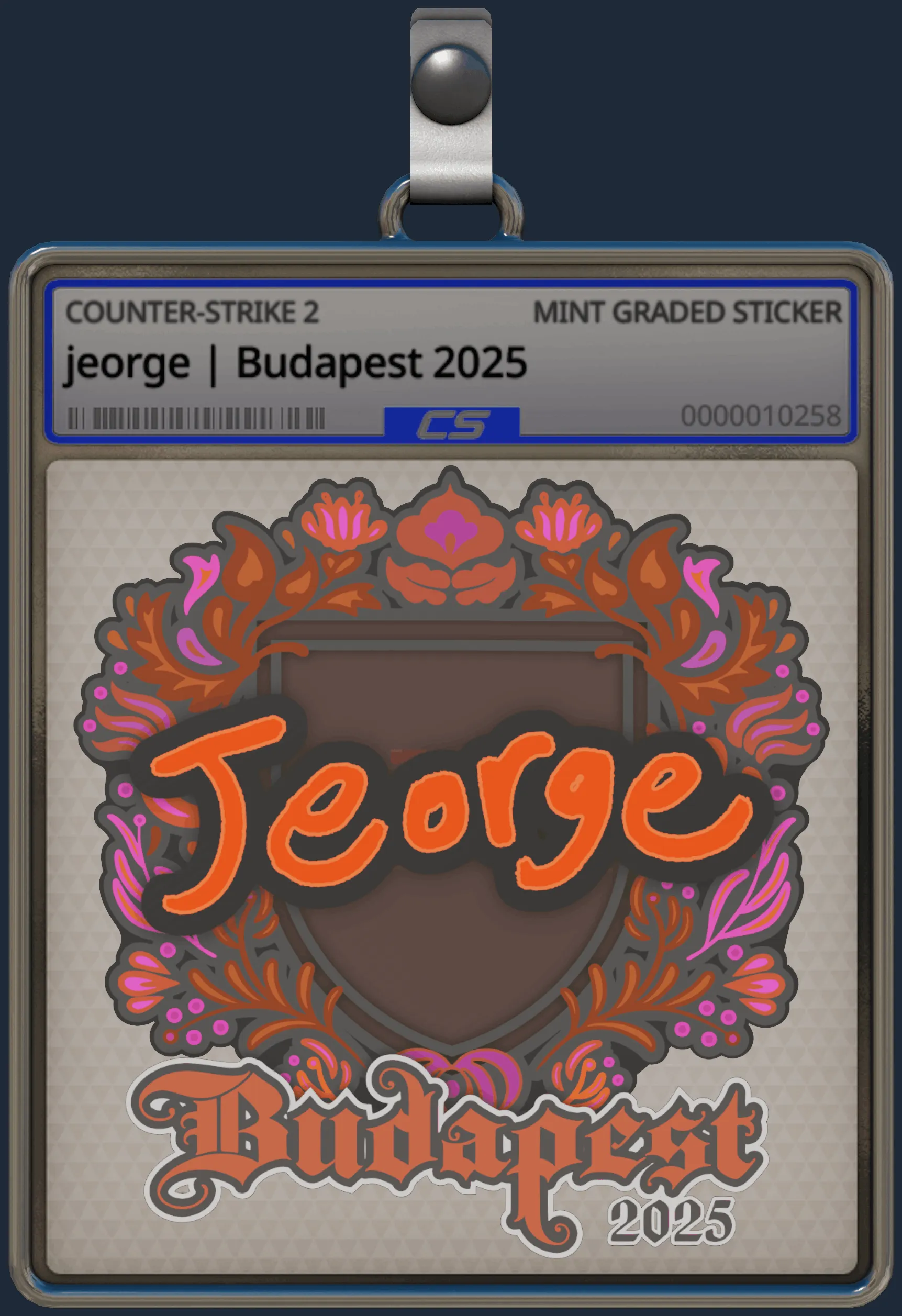 Sticker | jeorge | Budapest 2025