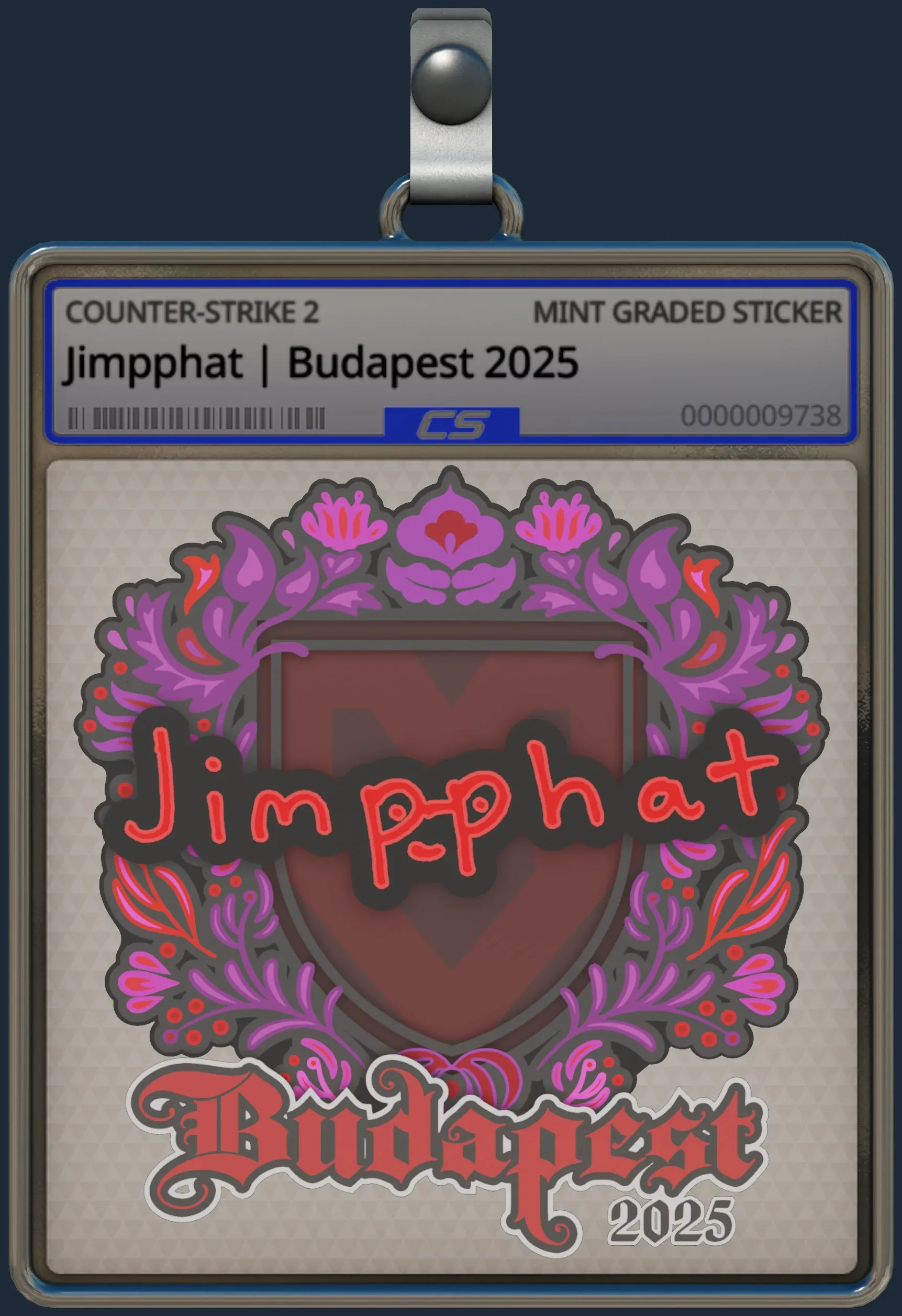 Sticker | Jimpphat | Budapest 2025