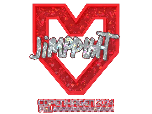 Sticker | Jimpphat (Glitter) | Copenhagen 2024