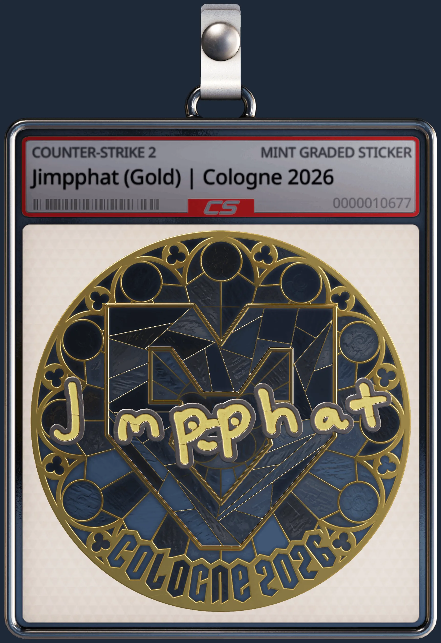 Sticker | Jimpphat (Gold) | Cologne 2026