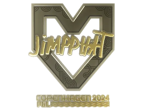 Sticker | Jimpphat (Gold) | Copenhagen 2024