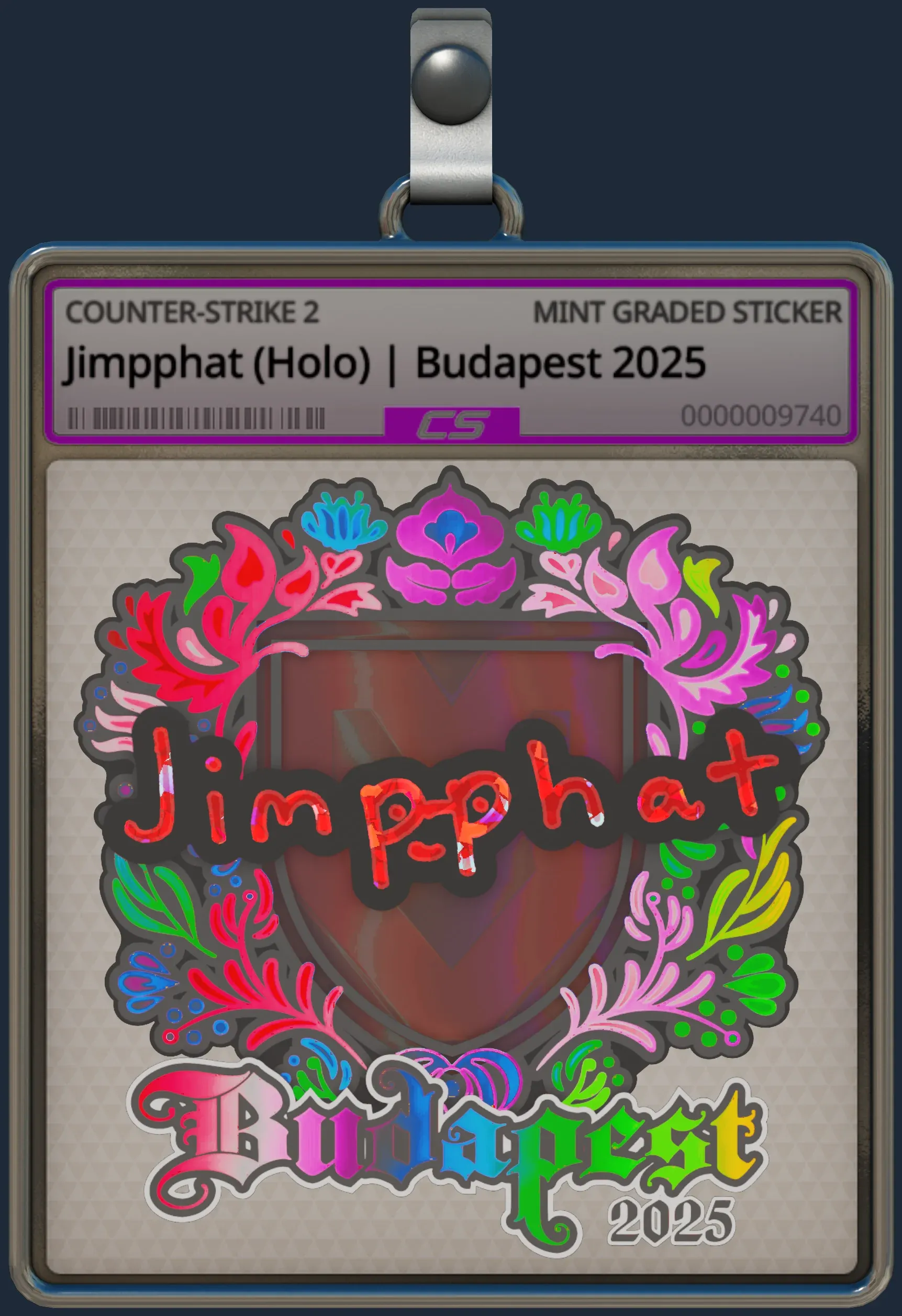 Sticker | Jimpphat (Holo) | Budapest 2025