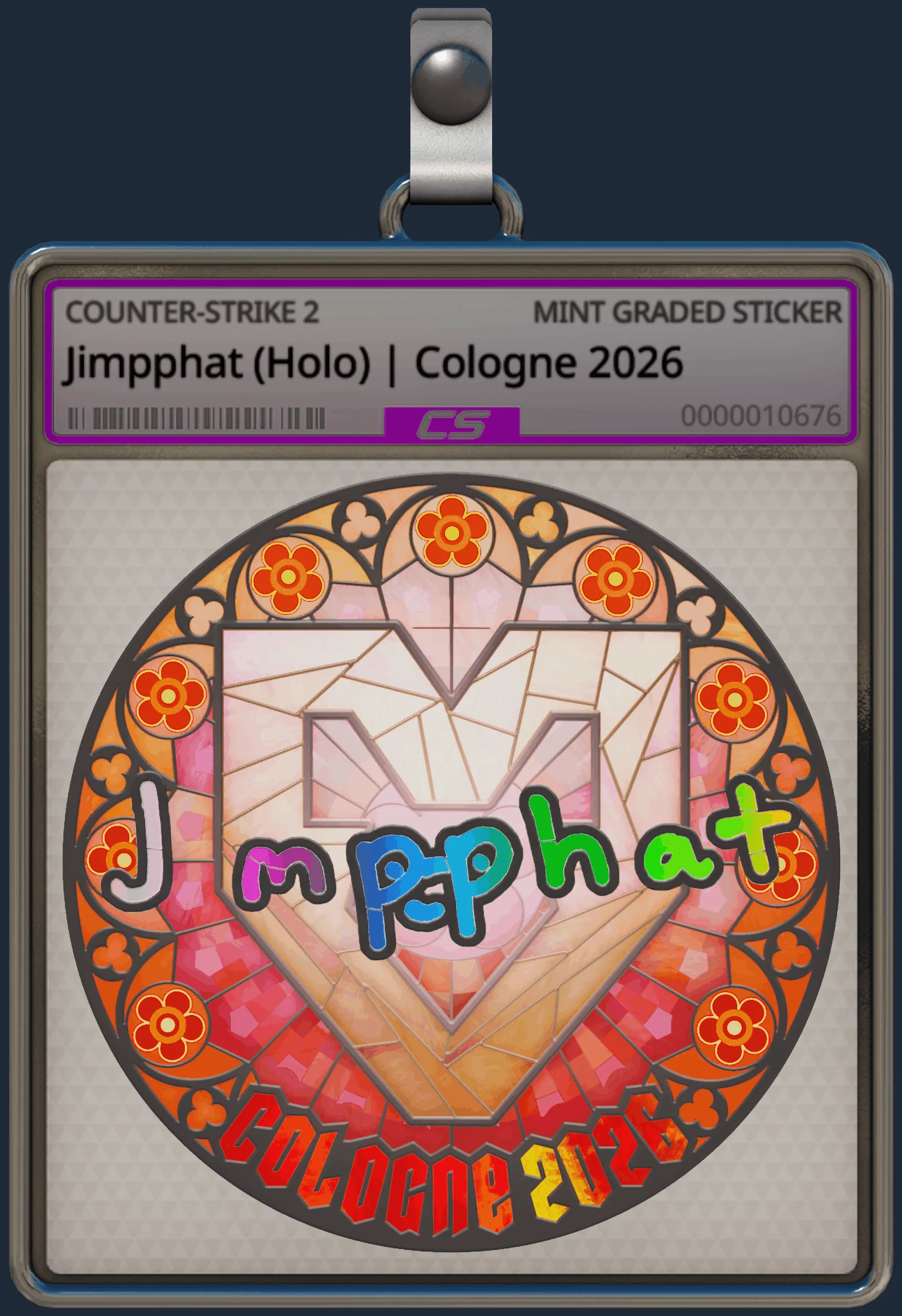 Sticker | Jimpphat (Holo) | Cologne 2026 Sticker | Jimpphat (Holo) | Cologne 2026