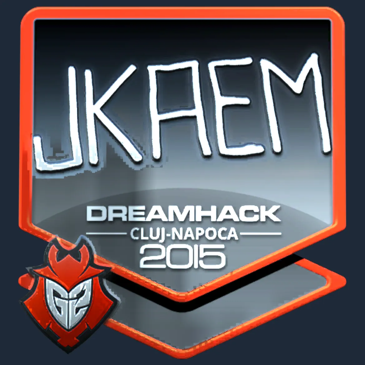 Sticker | jkaem (Foil) | Cluj-Napoca 2015