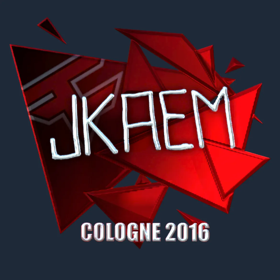 Sticker | jkaem (Foil) | Cologne 2016