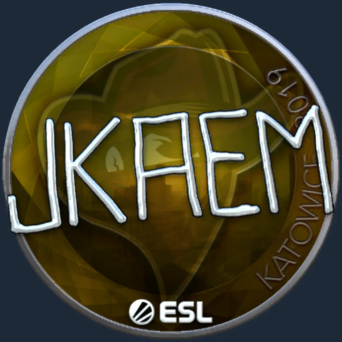 Sticker | jkaem (Foil) | Katowice 2019