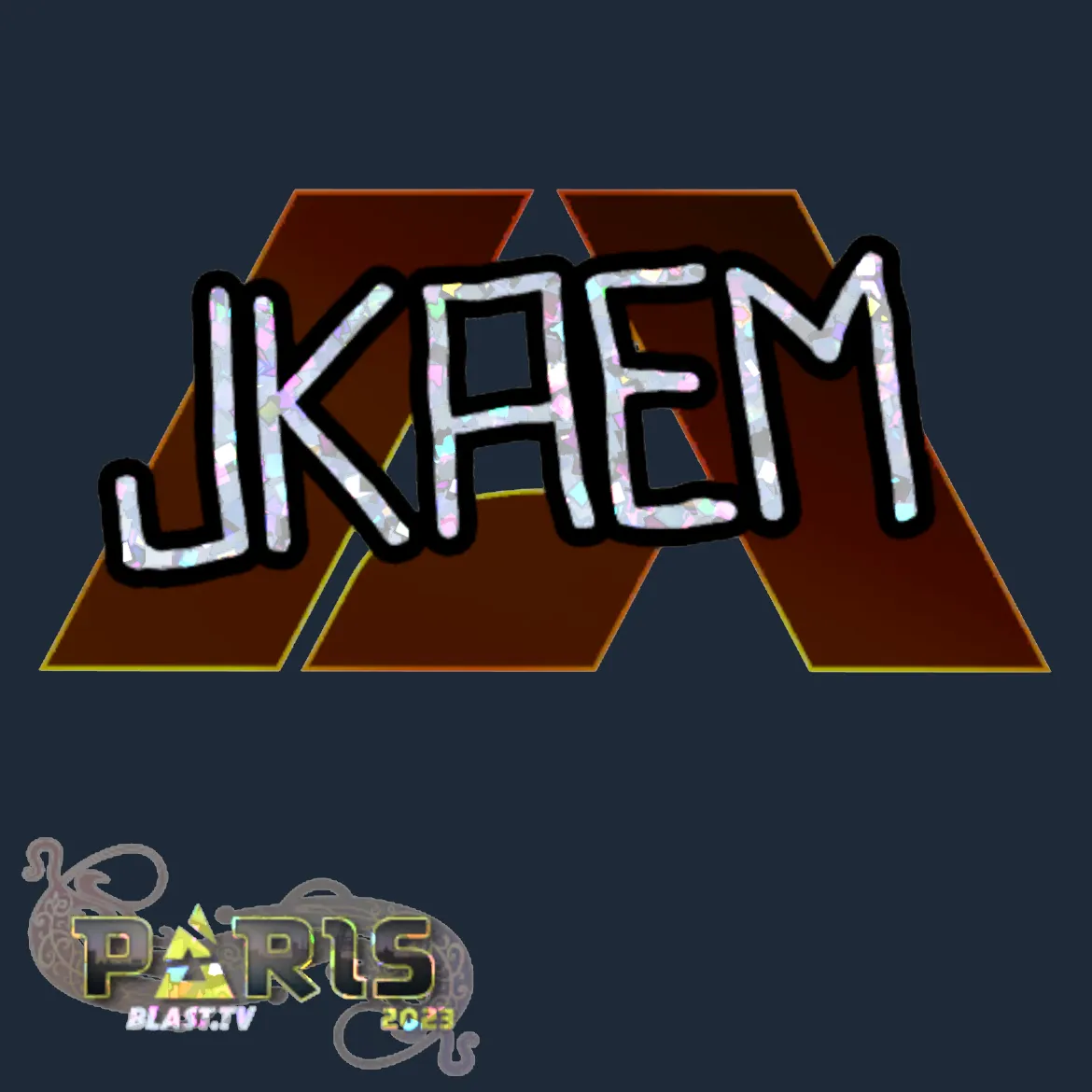 Sticker | jkaem (Glitter) | Paris 2023