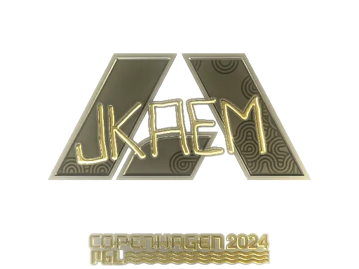 Sticker | jkaem (Gold) | Copenhagen 2024