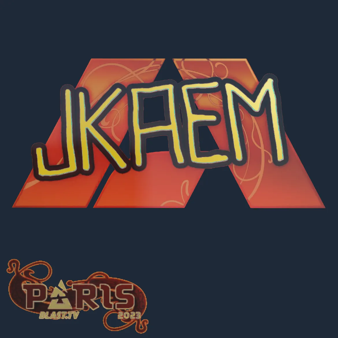Sticker | jkaem (Holo) | Paris 2023
