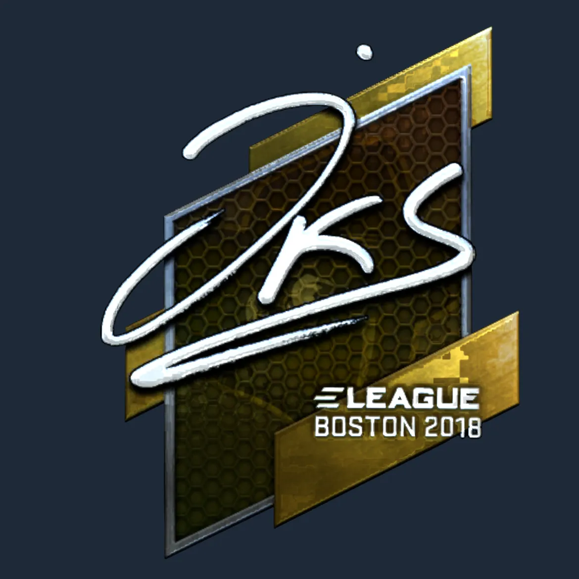 Sticker | jks (Foil) | Boston 2018