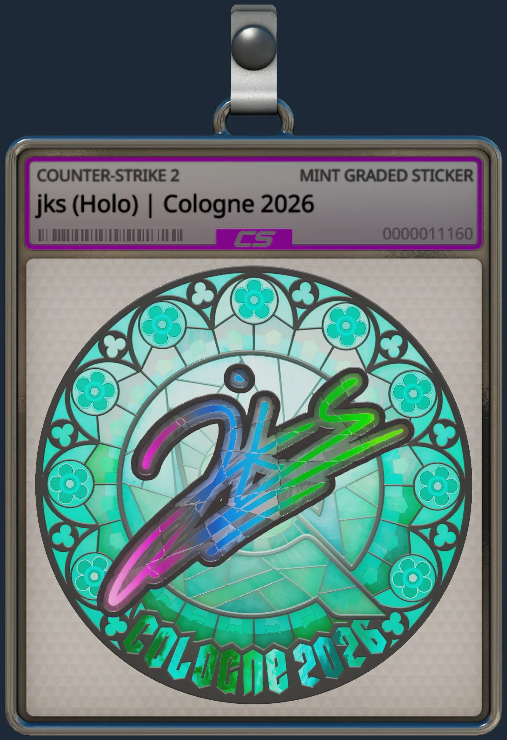 Sticker | jks (Holo) | Cologne 2026 Sticker | jks (Holo) | Cologne 2026
