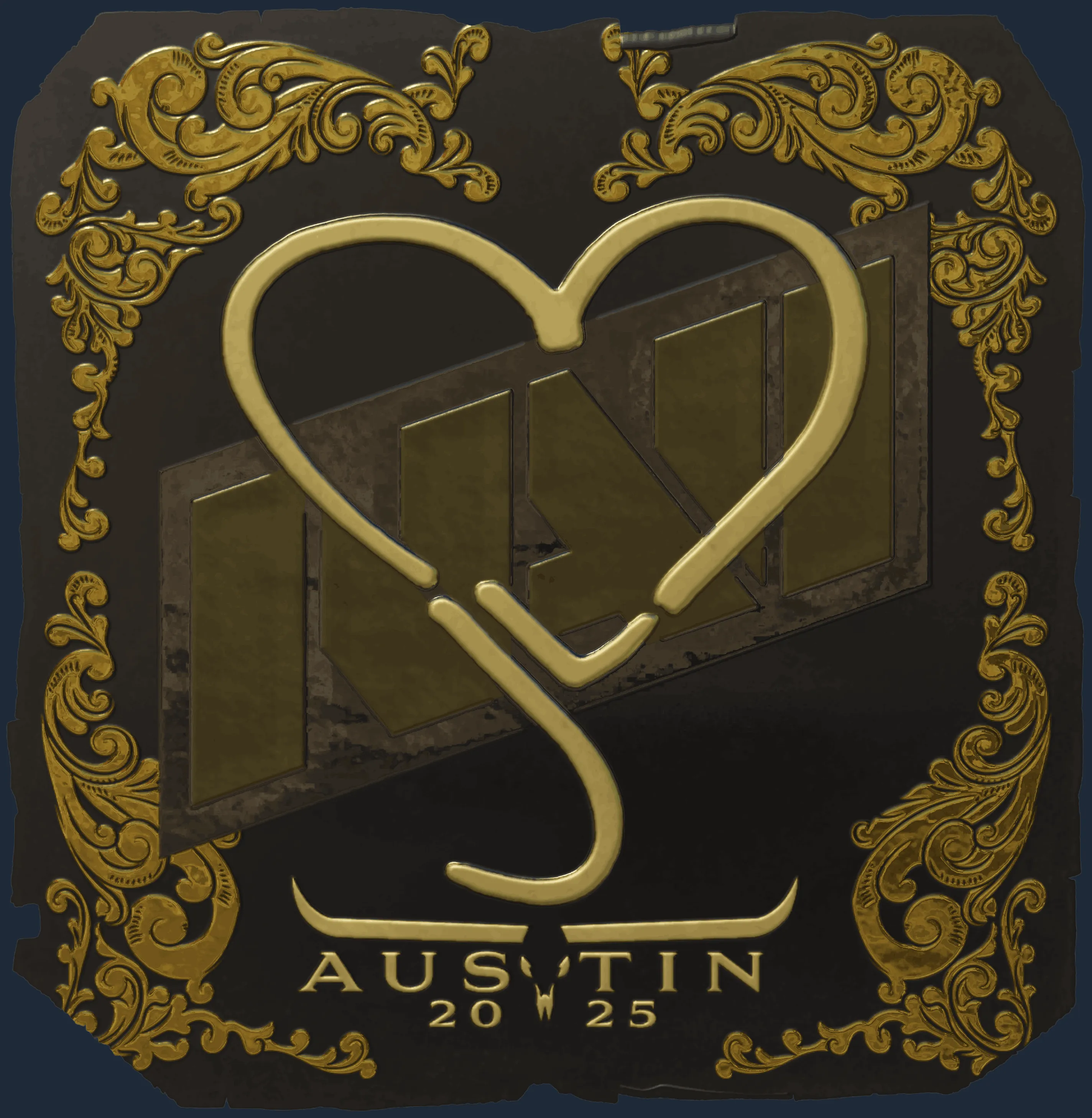 Sticker | jL (Gold) | Austin 2025