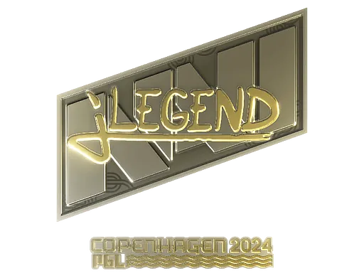 Sticker | jL (Gold) | Copenhagen 2024