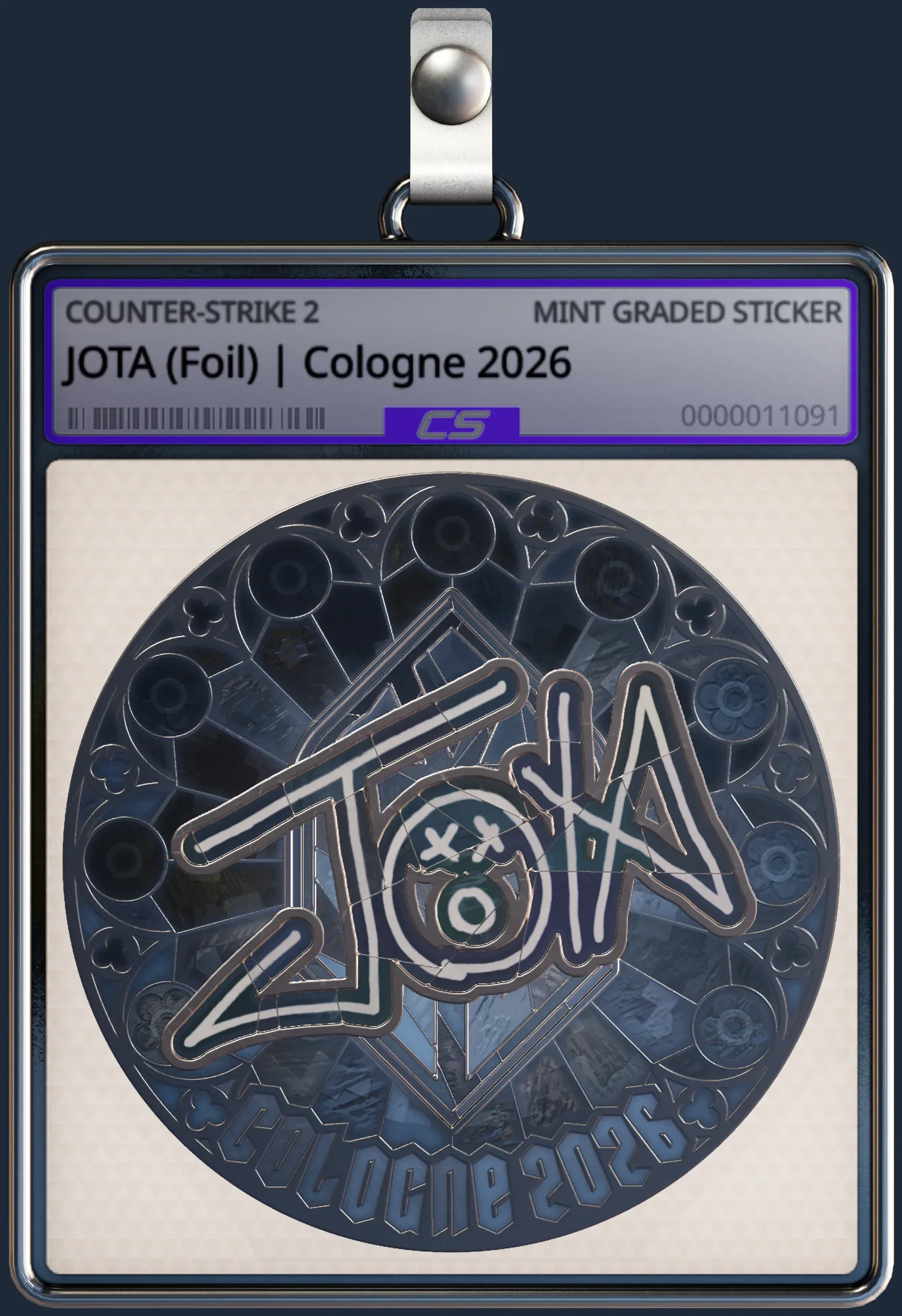 Sticker | JOTA (Foil) | Cologne 2026
