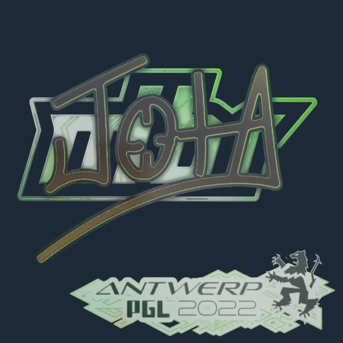 Sticker | JOTA (Holo) | Antwerp 2022