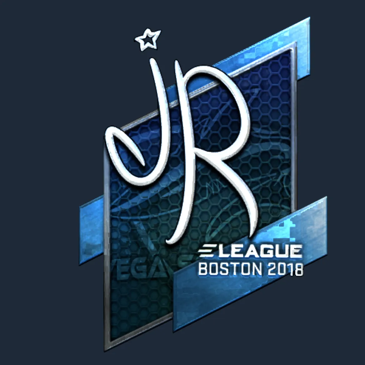 Sticker | jR (Foil) | Boston 2018