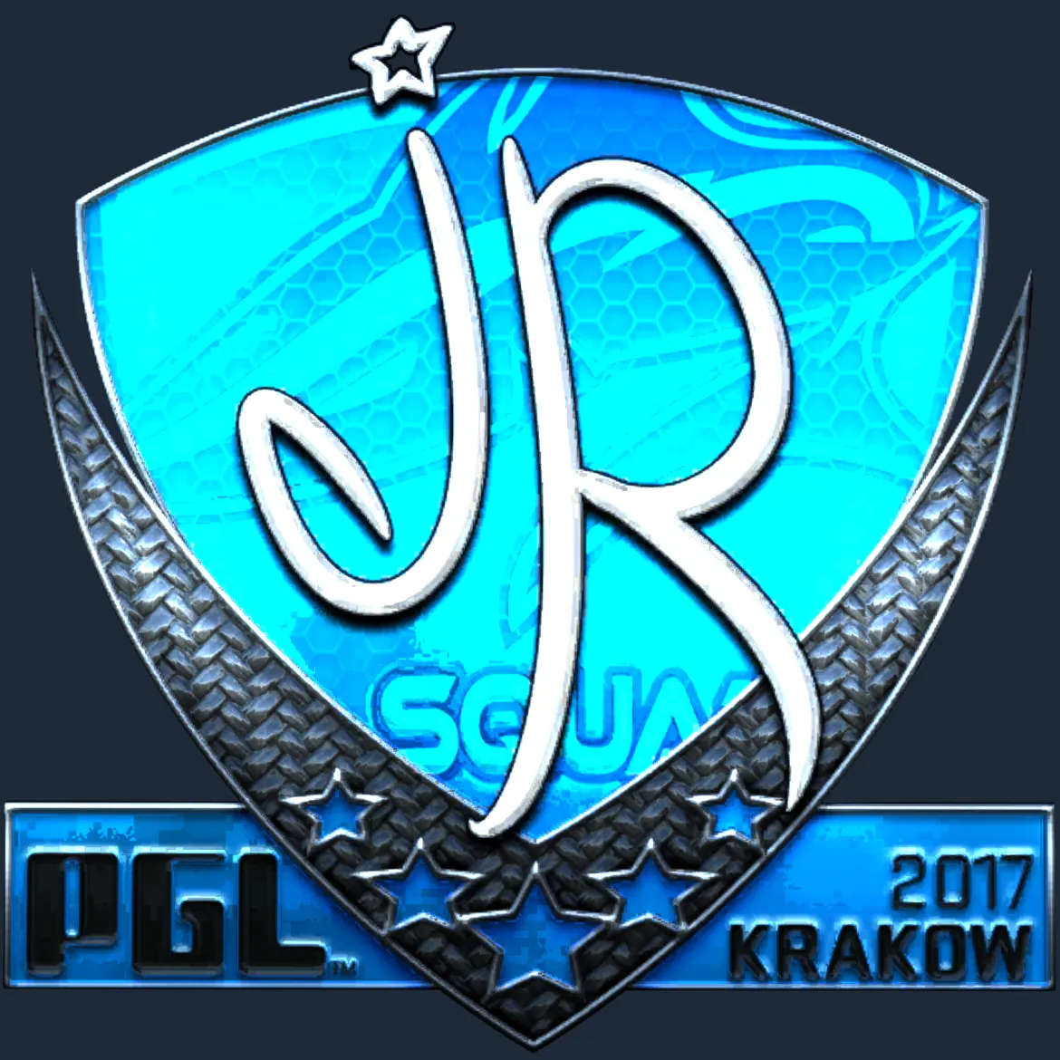 Sticker | jR (Foil) | Krakow 2017