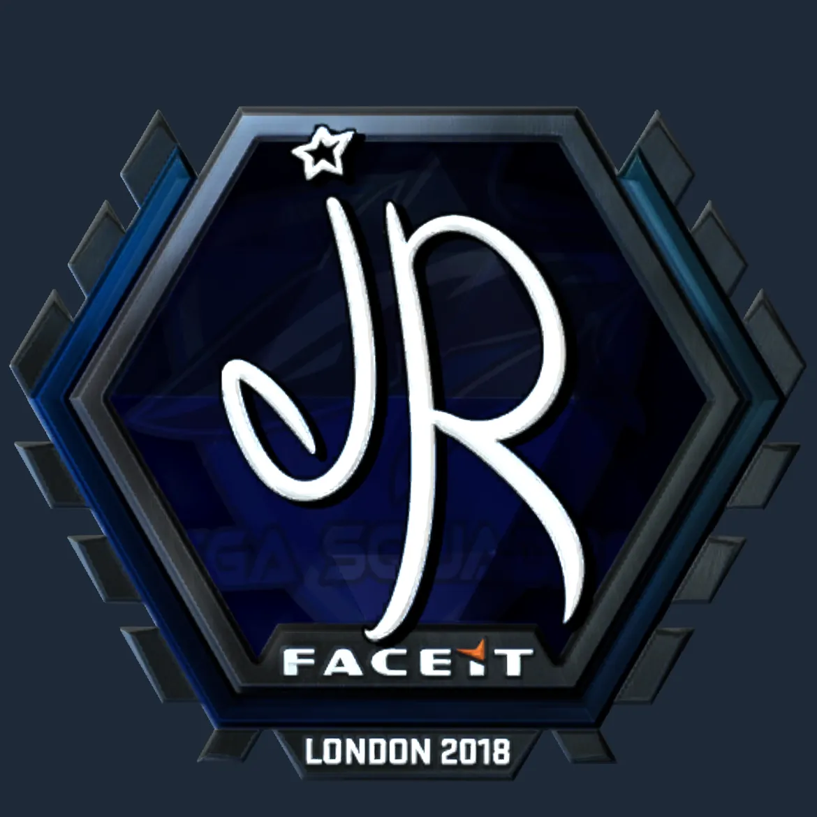 Sticker | jR (Foil) | London 2018