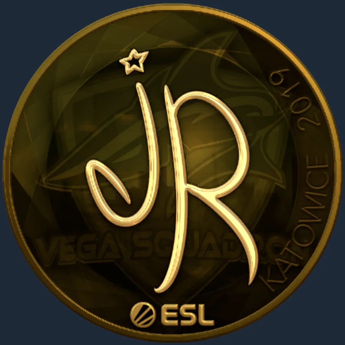 Sticker | jR (Gold) | Katowice 2019