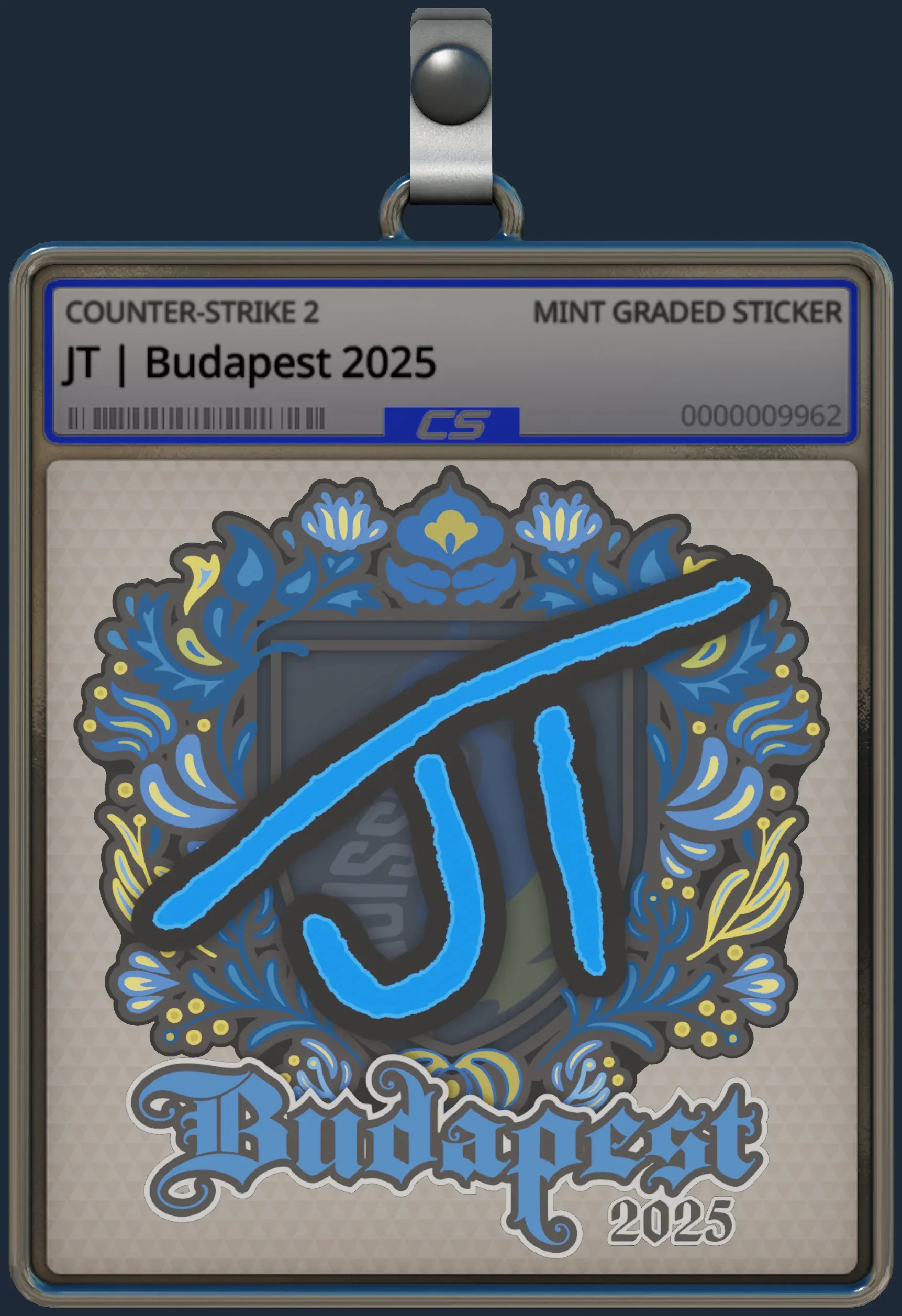 Sticker | JT | Budapest 2025 Sticker | JT | Budapest 2025