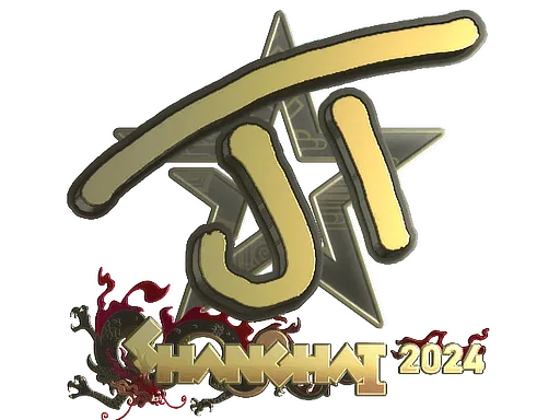 Sticker | JT (Gold) | Shanghai 2024
