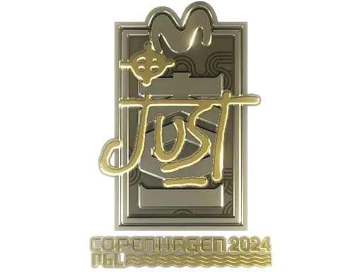 Sticker | JUST (Gold) | Copenhagen 2024