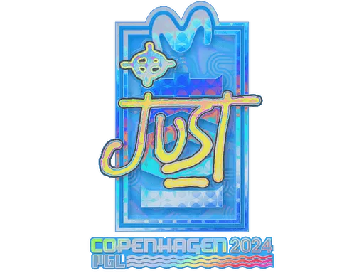 Sticker | JUST (Holo) | Copenhagen 2024