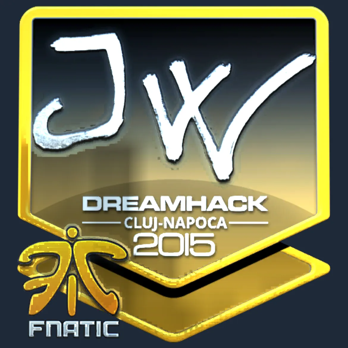 Sticker | JW (Foil) | Cluj-Napoca 2015