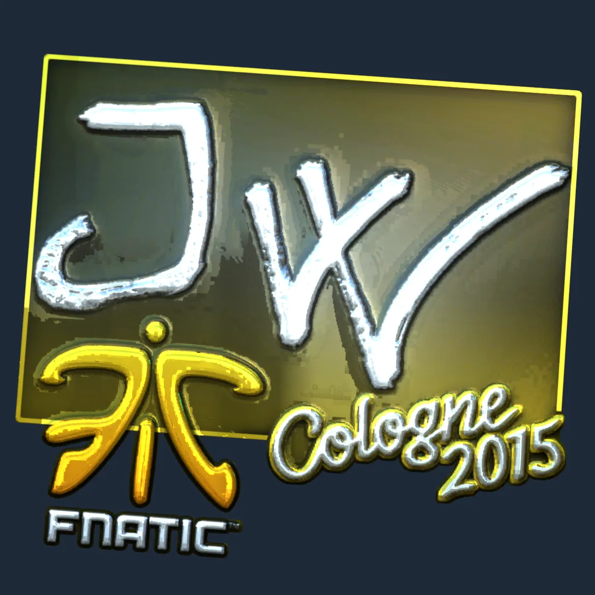 Sticker | JW (Foil) | Cologne 2015