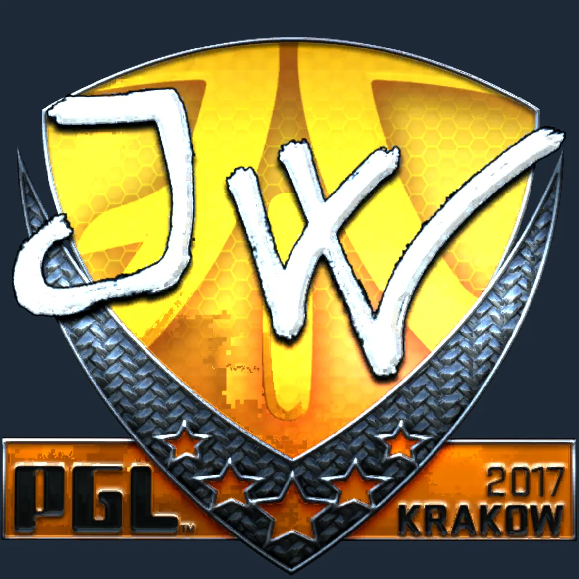Sticker | JW (Foil) | Krakow 2017