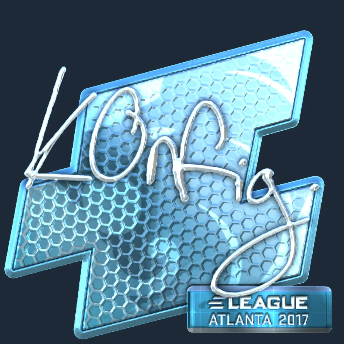 Sticker | k0nfig (Foil) | Atlanta 2017