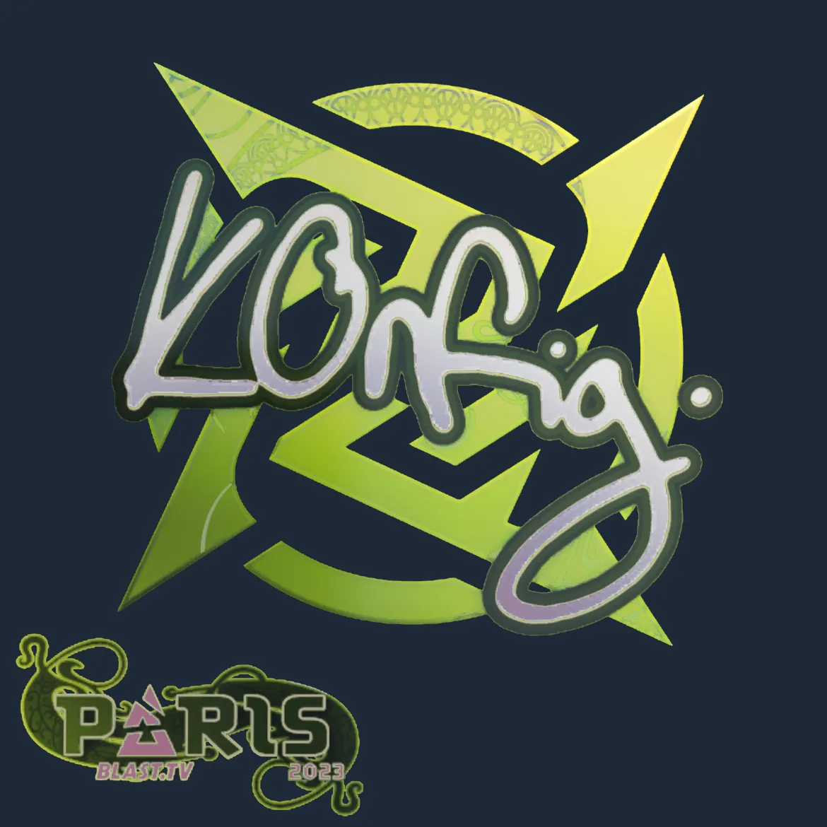 Sticker | k0nfig (Holo) | Paris 2023