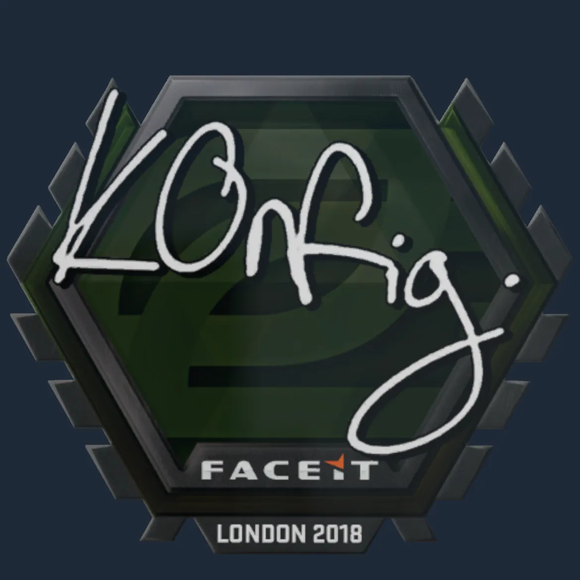 Sticker | k0nfig | London 2018