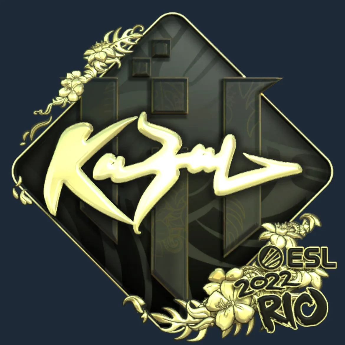 Sticker | kabal (Gold) | Rio 2022