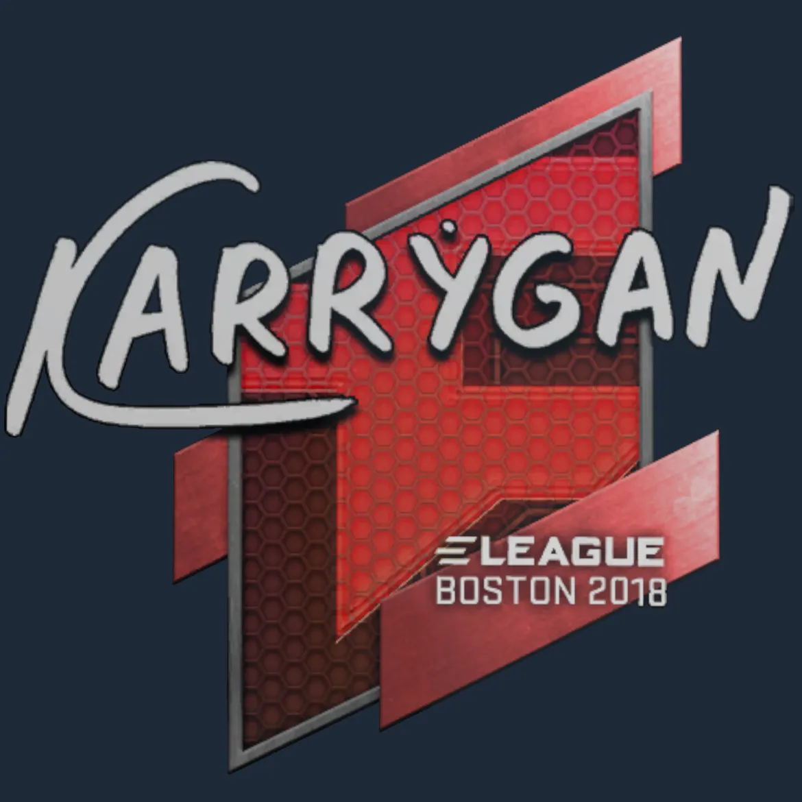 Sticker | karrigan | Boston 2018