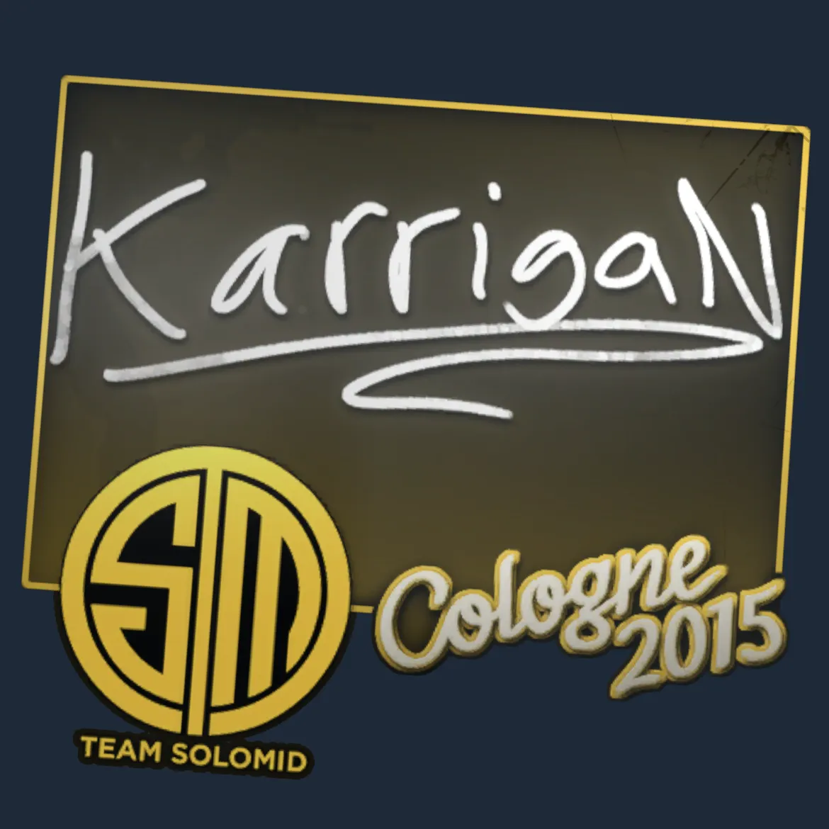 Sticker | karrigan | Cologne 2015