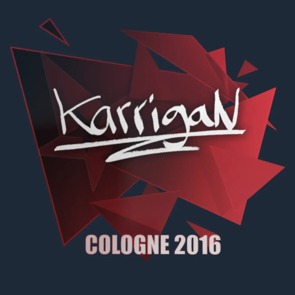 Sticker | karrigan | Cologne 2016