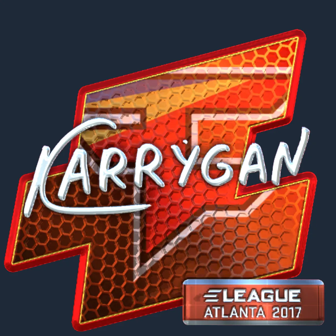 Sticker | karrigan (Foil) | Atlanta 2017