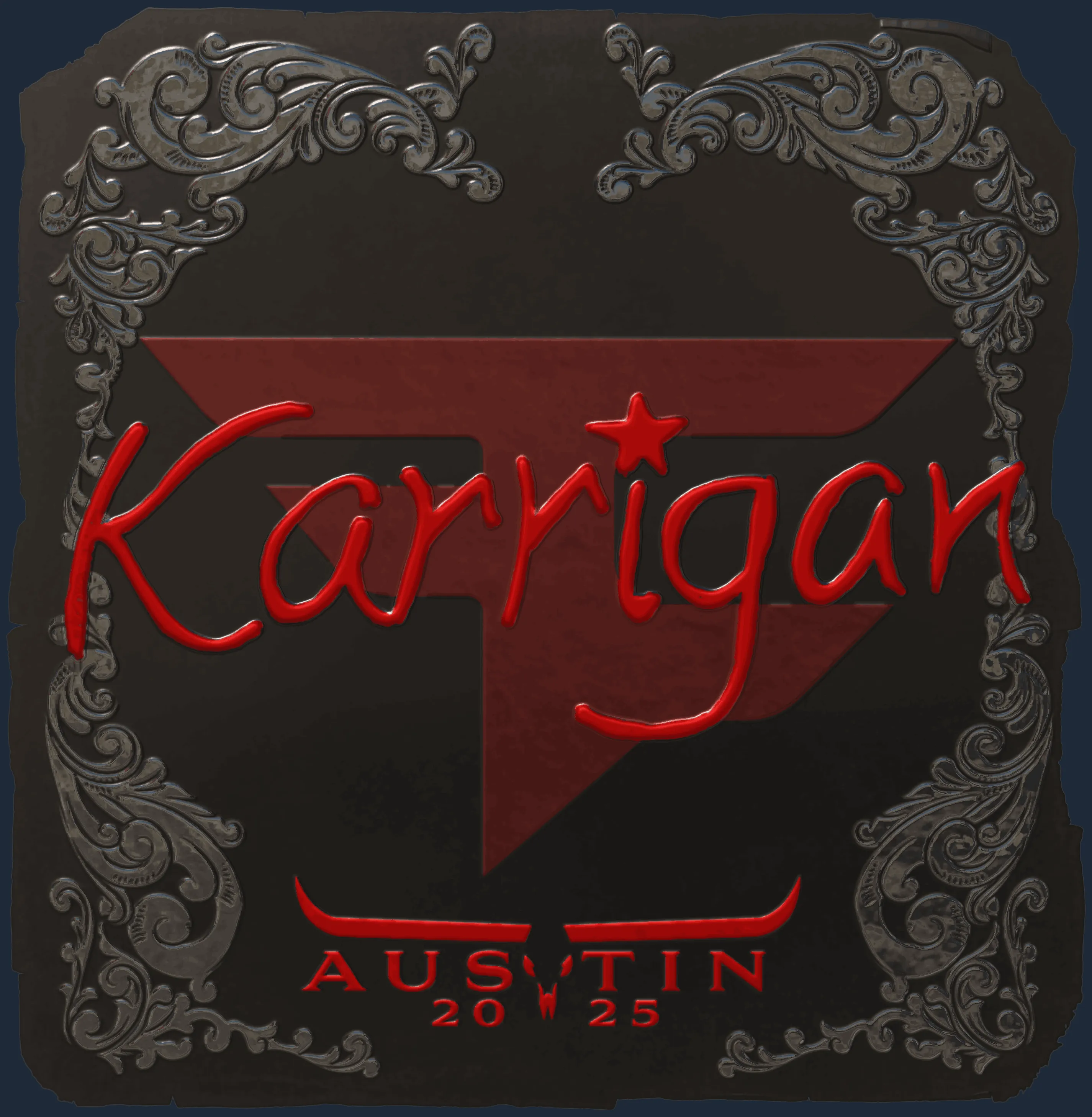 Sticker | karrigan (Foil) | Austin 2025