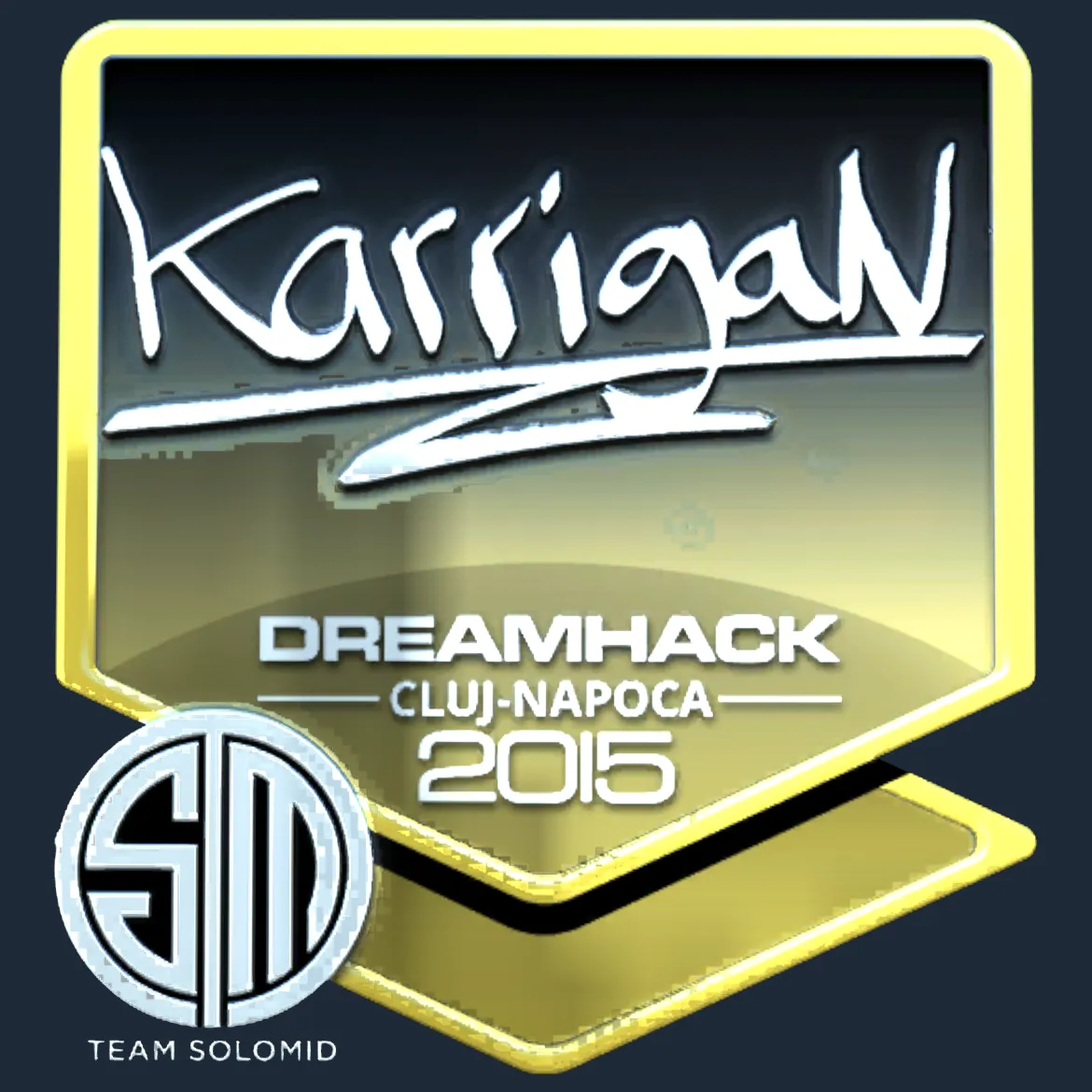 Sticker | karrigan (Foil) | Cluj-Napoca 2015