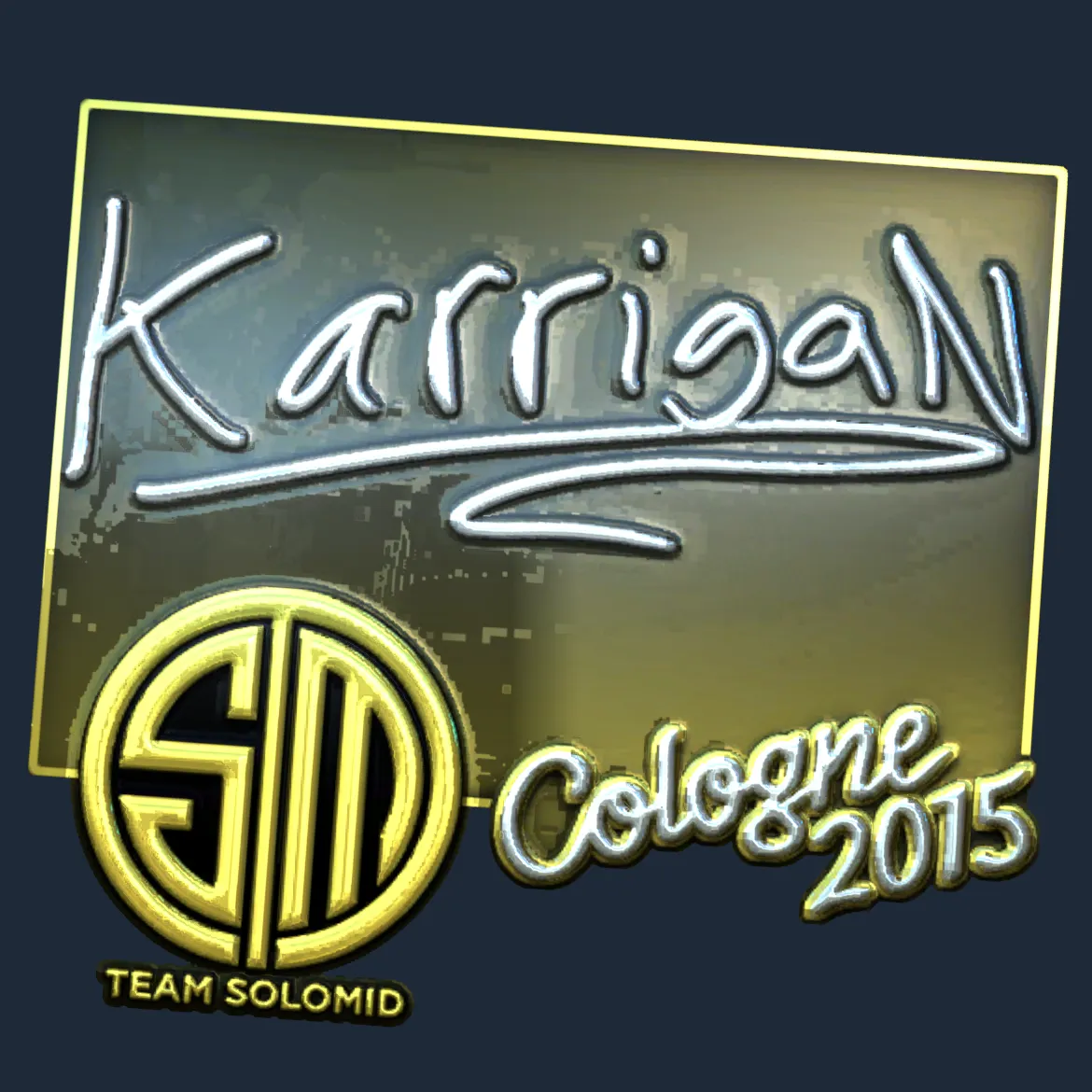 Sticker | karrigan (Foil) | Cologne 2015