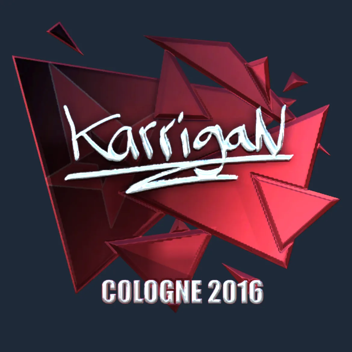 Sticker | karrigan (Foil) | Cologne 2016