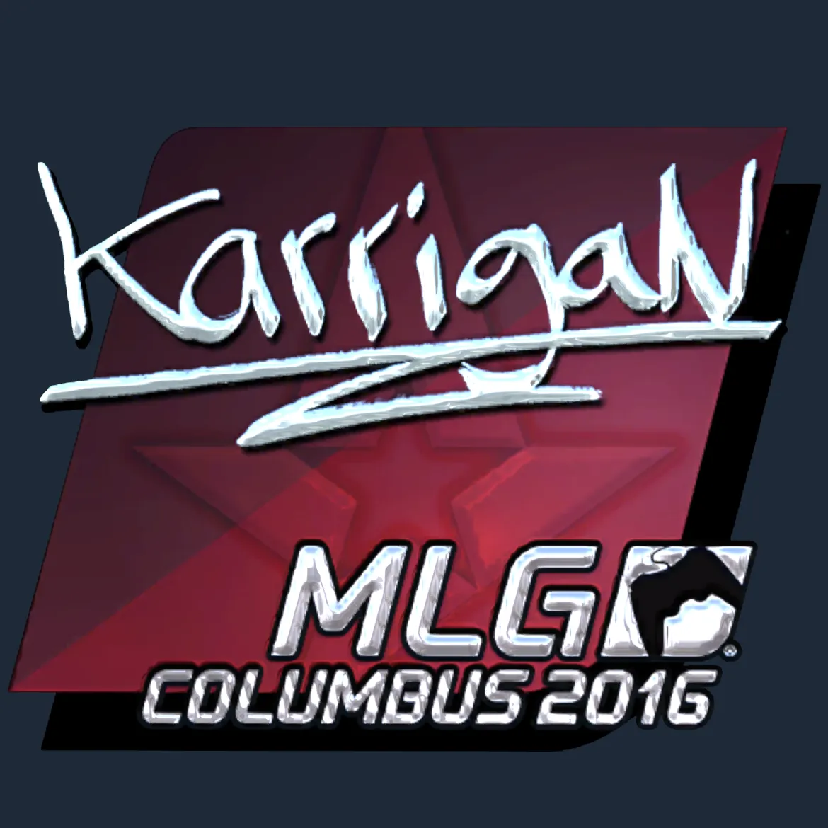 Sticker | karrigan (Foil) | MLG Columbus 2016